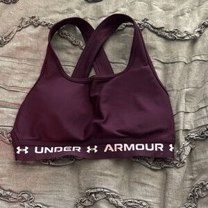 Under Armour Dark Purple Sports Bra